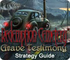 Download free flash game Redemption Cemetery: Grave Testimony Strategy Guide